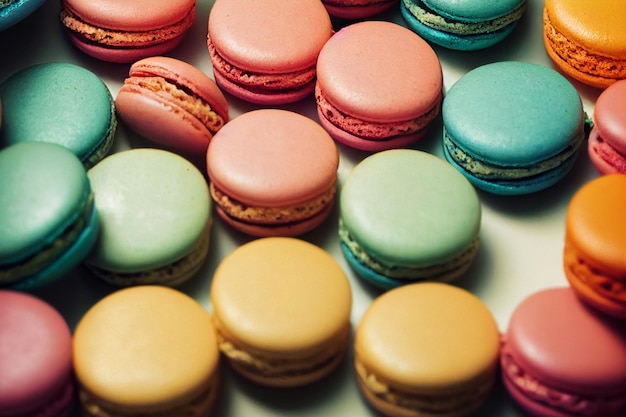 Fond de macarons