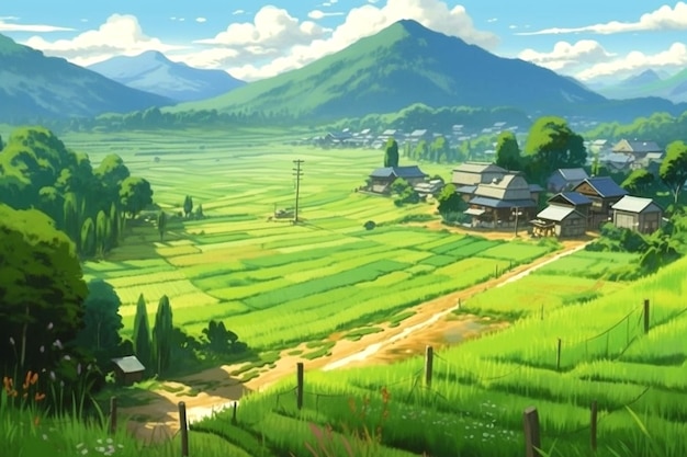 Fond de Makoto Shinkai