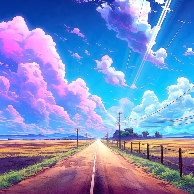 fond avec Makoto Shinkai