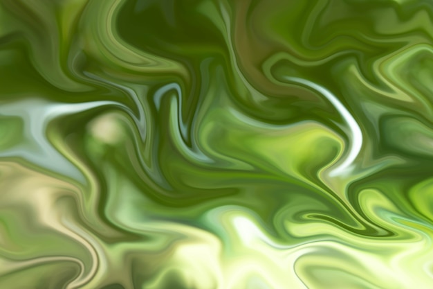 Fond de marbre liquide vert abstrait avec une texture verte pour la conception.