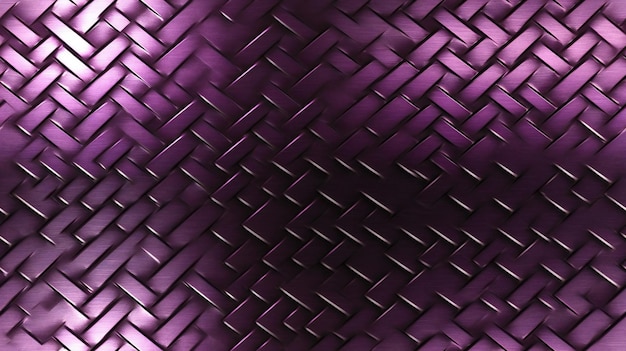 Photo fond en métal violet avec une lumière réfléchie dessus et quelques plis