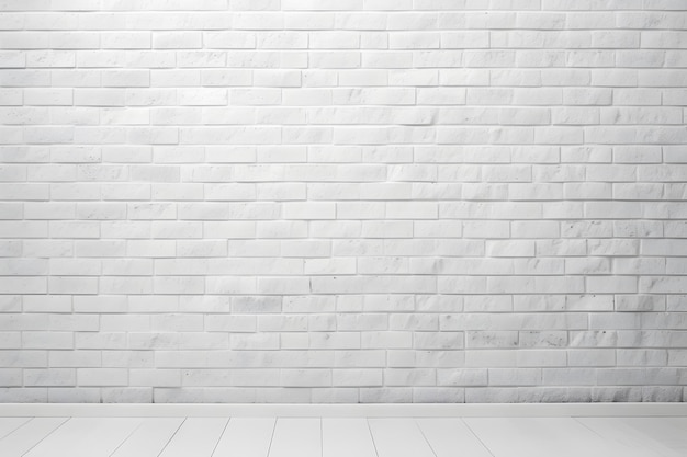 fond de minimalisme de mur de briques blanches