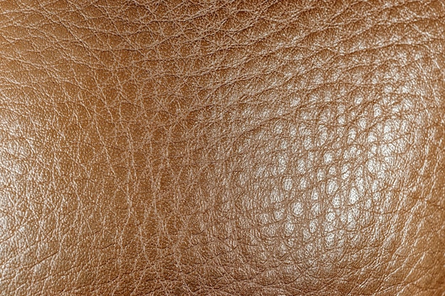 Fond et motif de texture en cuir marron