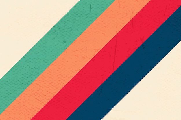 Fond à motifs de rayures de couleur audacieuse
