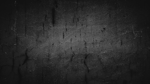 fond de mur en béton de ciment de texture abstraite grunge noir foncé