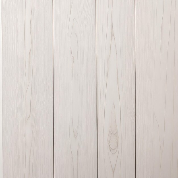 Fond de mur en bois blanc généré par l'IA