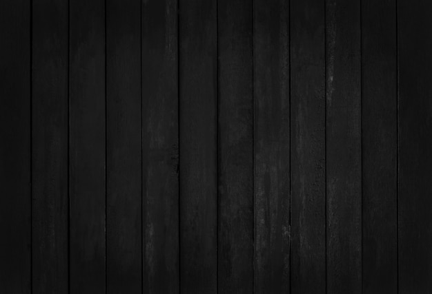 Fond de mur en bois noir