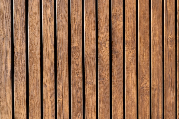 Fond de mur en bois de planche marron