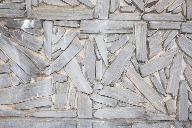 Fond de mur de brique grise en chambre rurale