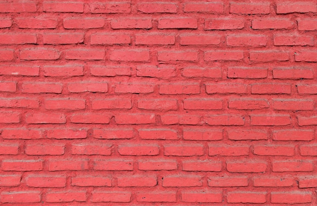 fond de mur de brique rouge coloré