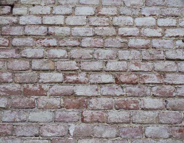 Fond de mur de brique rouge