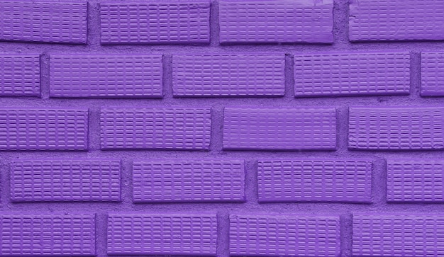 fond de mur de brique ultraviolette et texture