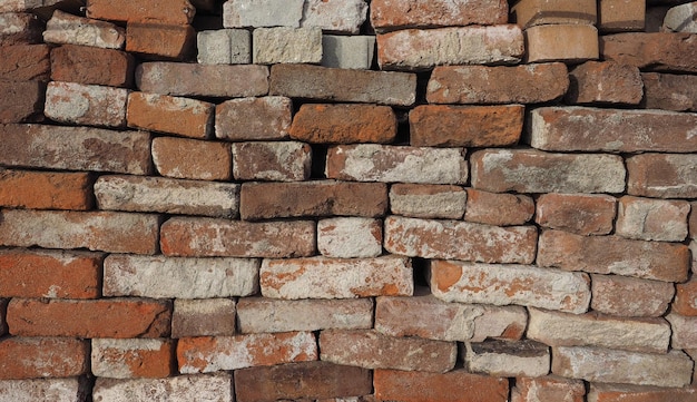 Fond de mur de briques anciennes