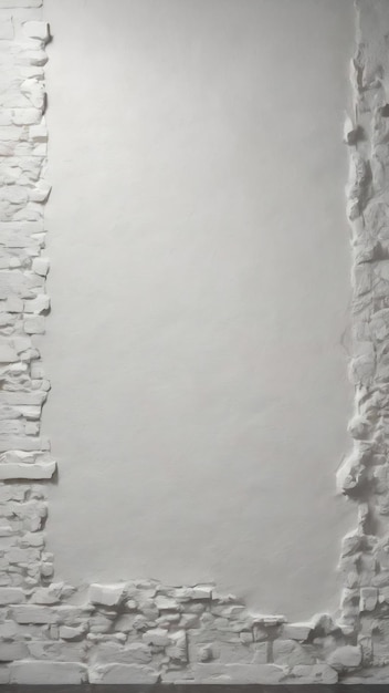 Fond de mur en ciment blanc dans le style vintage