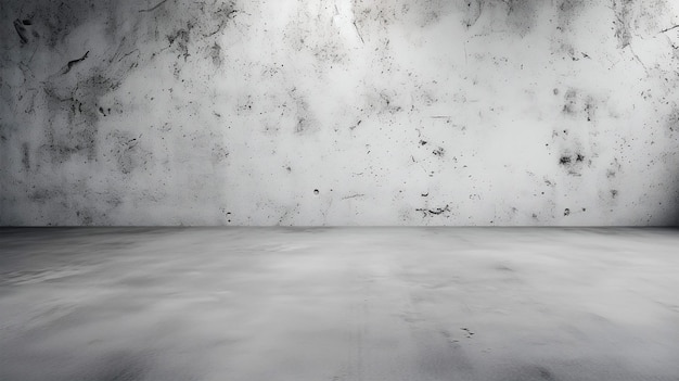 Fond de mur fissuré en béton blanc