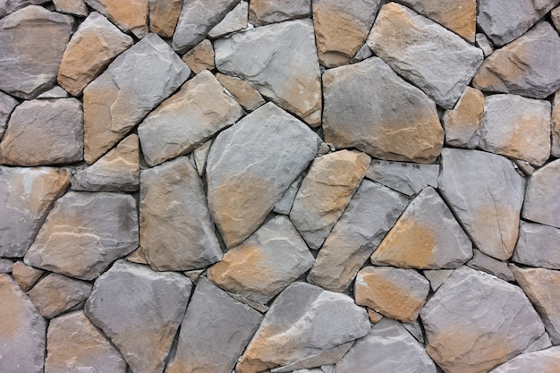 Photo fond de mur en pierre grise