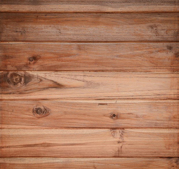 Fond de mur de planche de bois brun