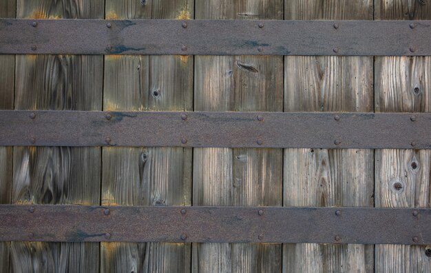 Fond de mur de planches de bois