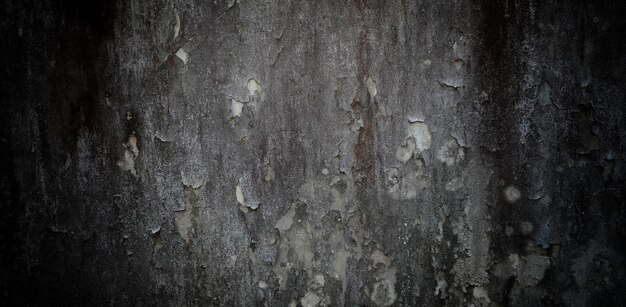 Fond de mur sombre effrayant vieux murs pleins de taches et de rayures fond de mur de concept d'horreur