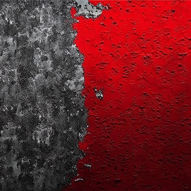 Fond de mur de studio de texture abstraite en béton grunge vintage rouge et noir