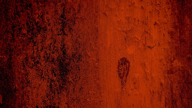 Photo fond de mur texturé abstrait rouge effrayant halloween