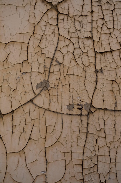 Fond de mur vintage en béton fissuré, vieux mur. Fond texturé