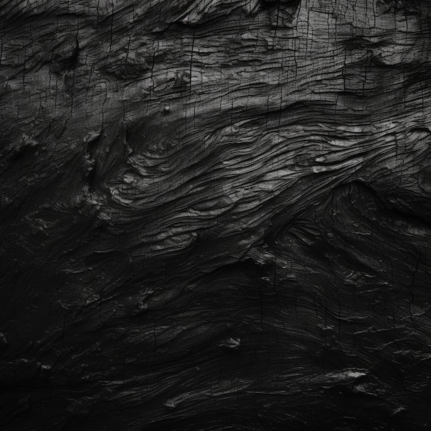 Fond mural noir d'un coup de pinceau naturel
