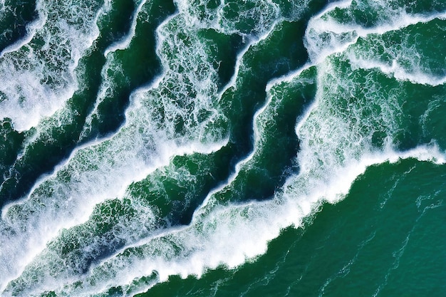 Fond naturel de vague de mer éclaboussant