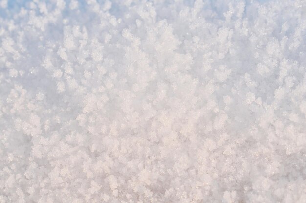 Fond de neige fraîche