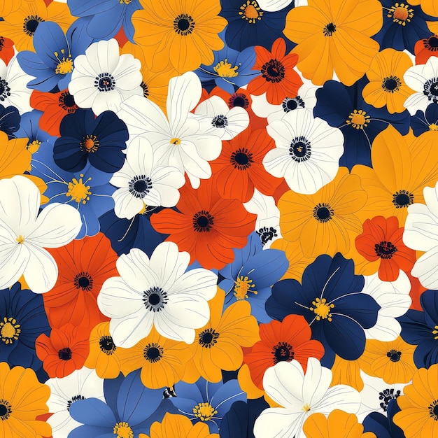 Un fond neutre déclenche des fleurs délicates