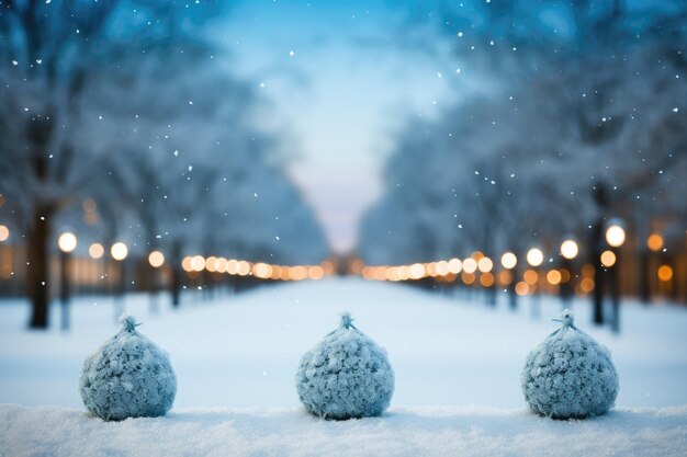 Fond de Noël ou de bonne année IA générative