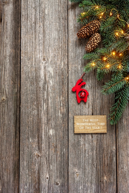 fond de Noël décoratif