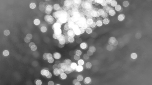 Fond de Noël avec des lumières de bokeh