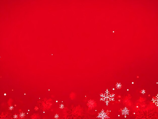 fond de Noël rouge design simple et minimal