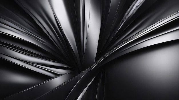 Fond noir abstrait avec une texture lisse