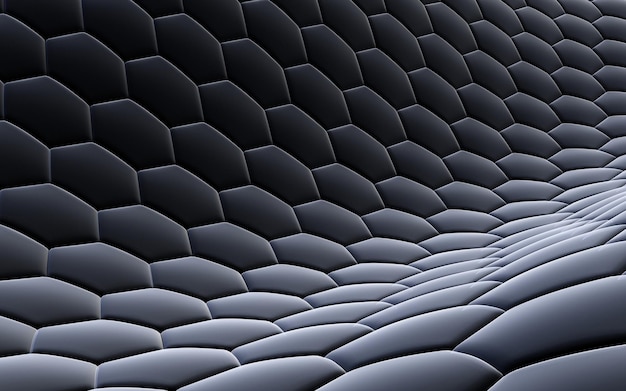 un fond noir et blanc avec une surface de texture noire et grise