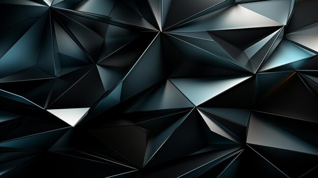 fond noir fond géométrique abstrait