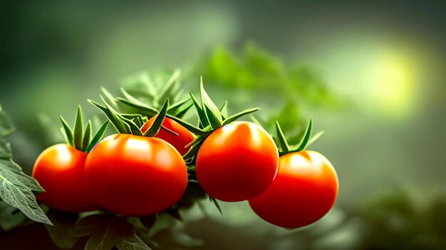 Fond noir de plants de tomates fraîches