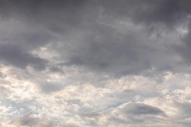 Photo fond de nuages gris pendant la journée