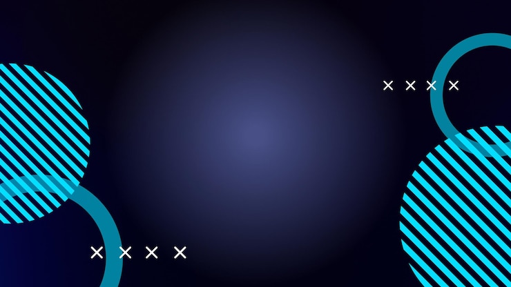 Photo fond numérique futuriste de technologie abstraite bleu foncé 37