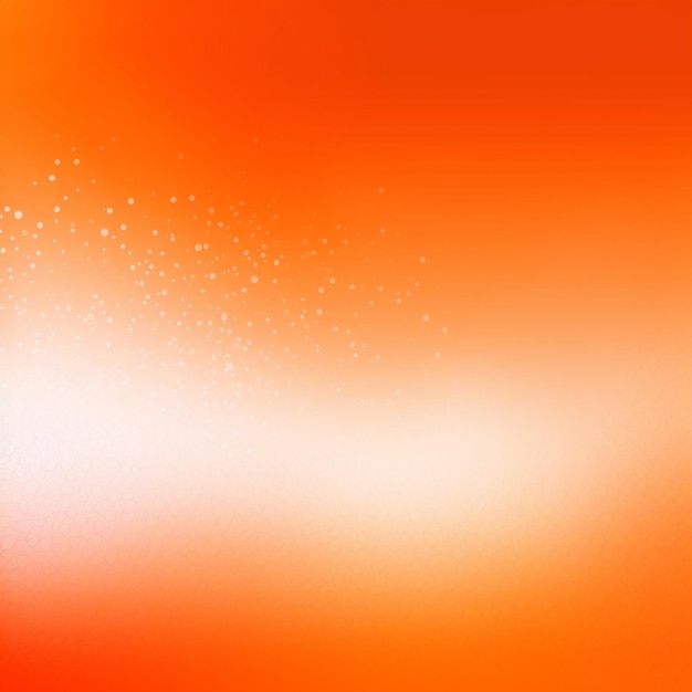 Fond orange avec une étoile blanche en bas