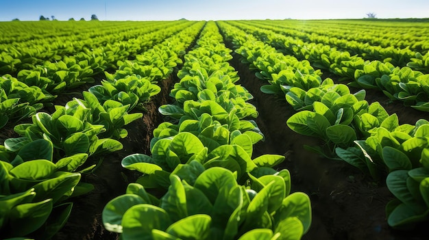 Fond organique de la plante de croissance