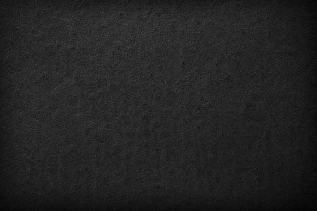 Fond de page de bloc-notes noir texture papier foncé