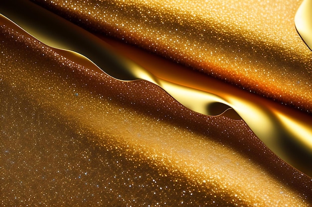 Fond de paillettes dorées tissu brillant de mode écailles de paillettes rondes