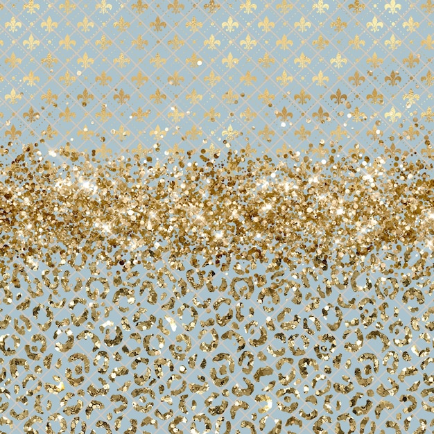 Fond De Paillettes De Modèle Sans Couture De Papier Numérique