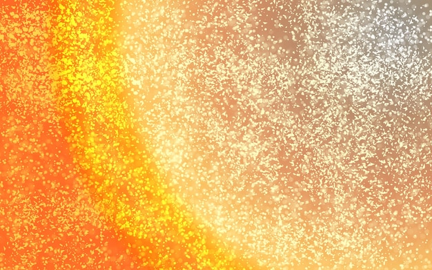 Fond de paillettes d'or et d'argent avec une texture de paillettes d'argent et d'orange.