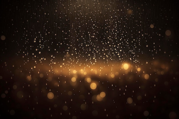 Fond de paillettes de pluie