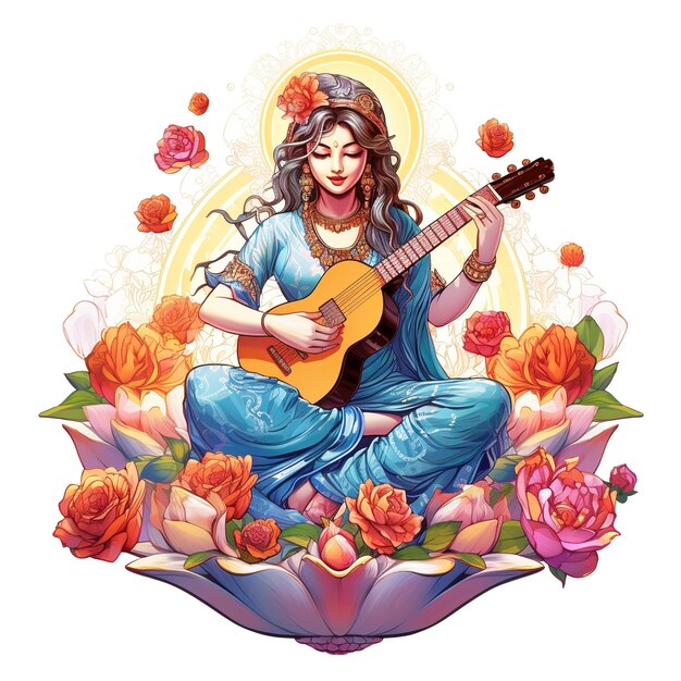 Fond de Panchami Vasant heureux