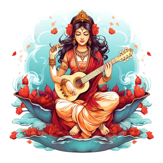 Fond de Panchami Vasant heureux