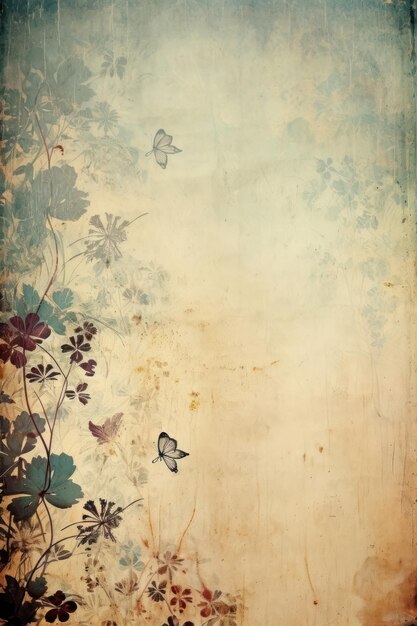 fond de papier grunge couleur vintage